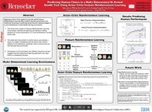 Screenshot of "Predicting Human Choice in a Multi-Demensional N-Armed Bandit Task Using Actor-Critic Feature Reinforcement Learning." presentation